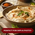 thumbnail image 2 of Baron's Pure Tahini Sesame Paste | Rich Creamy Spread for Hummus, Dips, Sauces | 2 x 16 oz Jars | Kosher, Vegan, Keto friendly, Non-GMO, Gluten-Free, No Peanuts | All-natural Ground Seeds Tahina, 2 of 7