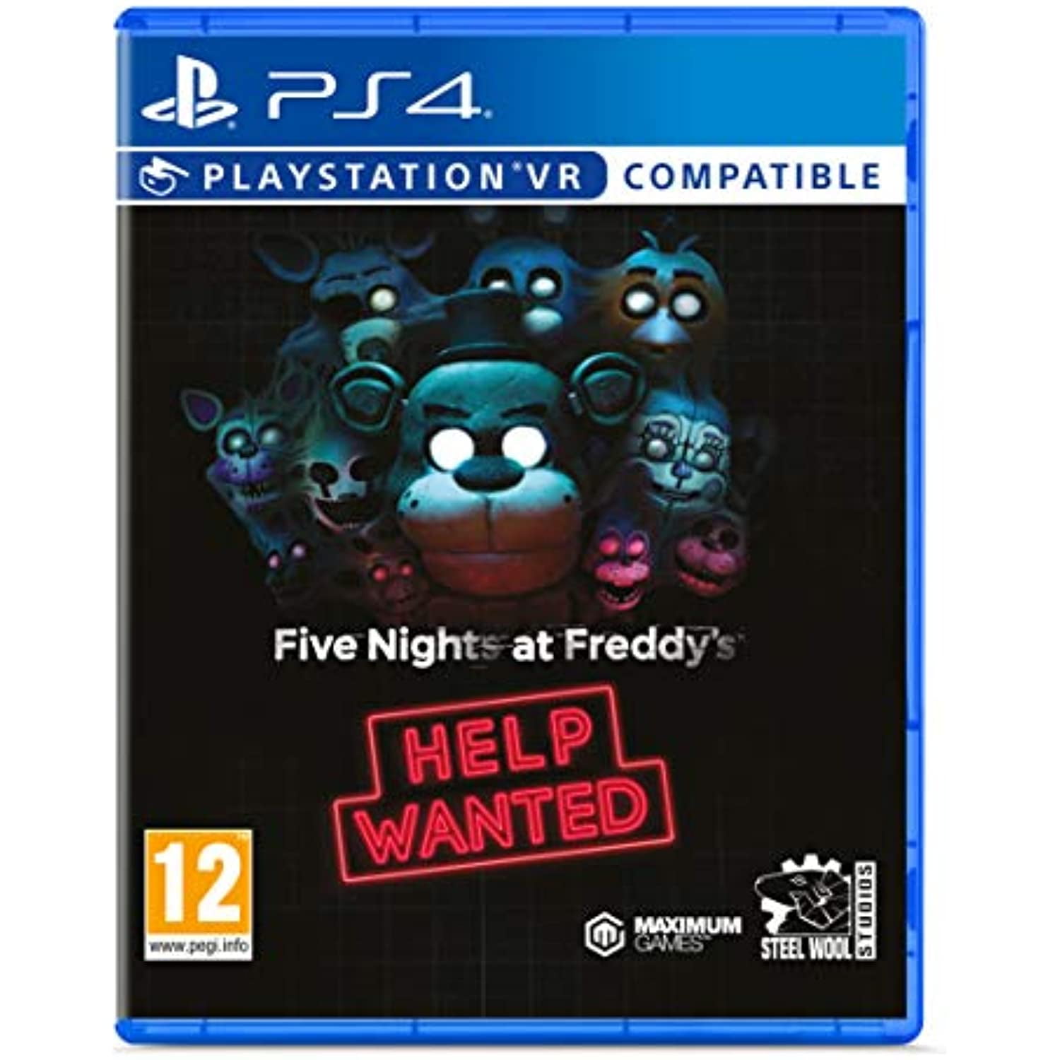 FNAF IN VR IS SO SCARY!!  Five Nights At Freddy's VR: Help Wanted 