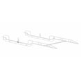 thumbnail image 1 of Holman Ladder Rack Side Rail 12204W Pro Rack; For Use With Pro Rack Series Ladder Rack; Powder Coated White; Steel; Forklift Loadable, 1 of 1