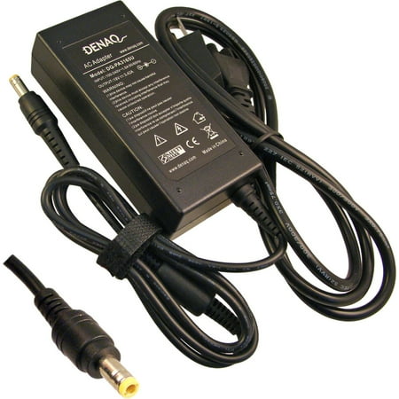 DENAQ - AC Power Adapter and Charger for Select Toshiba Laptops - Black