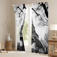 thumbnail image 3 of Homewish Paris Architecture Curtains Pack of 2 (42x84 Each),Eiffel Tower Curtains Blackout,White Gray Bedroom Curtains For Girls Kids,Microfiber Bedroom Decor, 3 of 6