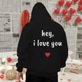 thumbnail image 1 of WILLBEST Sudaderas De Hombre Valentine'S Day Couple Printed Hoodie Unisex Hoodie Couple Hoodie Grande, 1 of 3