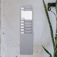 thumbnail image 4 of SKISUNO Wall Mount Time Cards Rack with Number Stickers for Office and Home Organization, 4 of 8