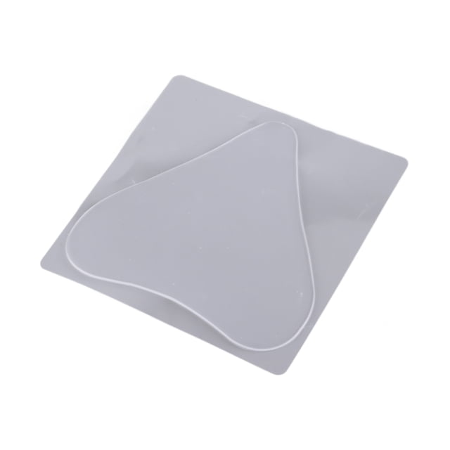 Almohadilla triangular de silicona transparente antiarrugas para el cuidado de los senos, reafirmante y reafirmante.