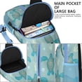 thumbnail image 4 of Crossbody Sling Backpack for Women Men Cute Ocean Life Turtle Shoulder Sling Crossbody Casual Chest Bag for Travel Sports Running Hiking, 4 of 6