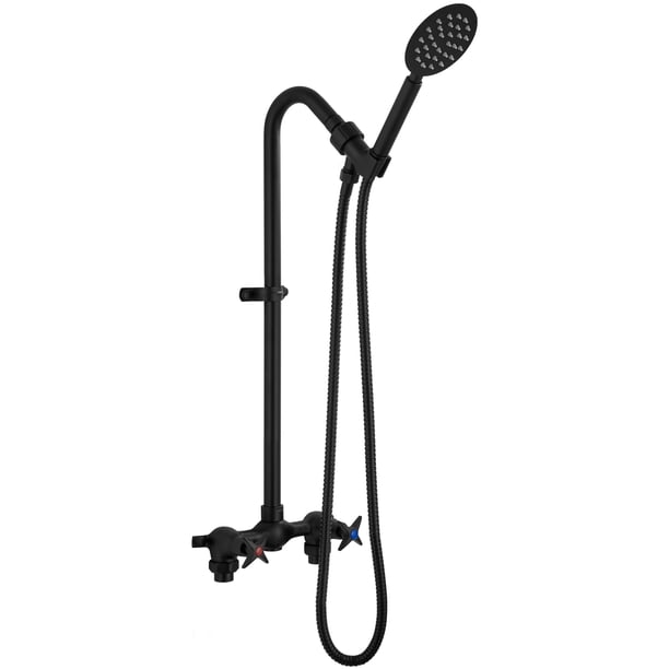 Kit de ducha exterior Aolemi Fixtures Sistema de grifería con dispositivo portátil