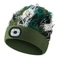 thumbnail image 2 of Morttic Camouflage LED Beanie with Light  USB Rechargeable Hands Free LED Headlamp Hat  Knitted Night Light Beanie Cap Flashlight Hat, 2 of 7