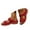Red, variant on Orthopedic Wedge Sandals for Women 2025 Rubber Sole Walking Casual Slip on Summer Shoes