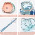 thumbnail image 5 of Kawaii Bear Bottle with Straw and Strap, Cute Water Bottles, 5 of 5