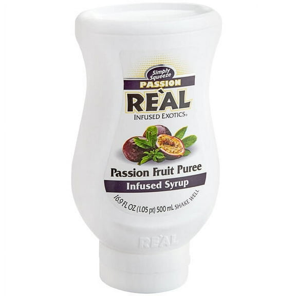 Real Passion Fruit Puree Infused Syrup | 16.9 fl. oz.