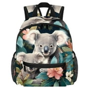Koala Lightweight Printed Design Backpack with Adjustable Shoulder Strap, Large Capacity, Preschool Boy Backpack, Kindergarten Backpack for Boys