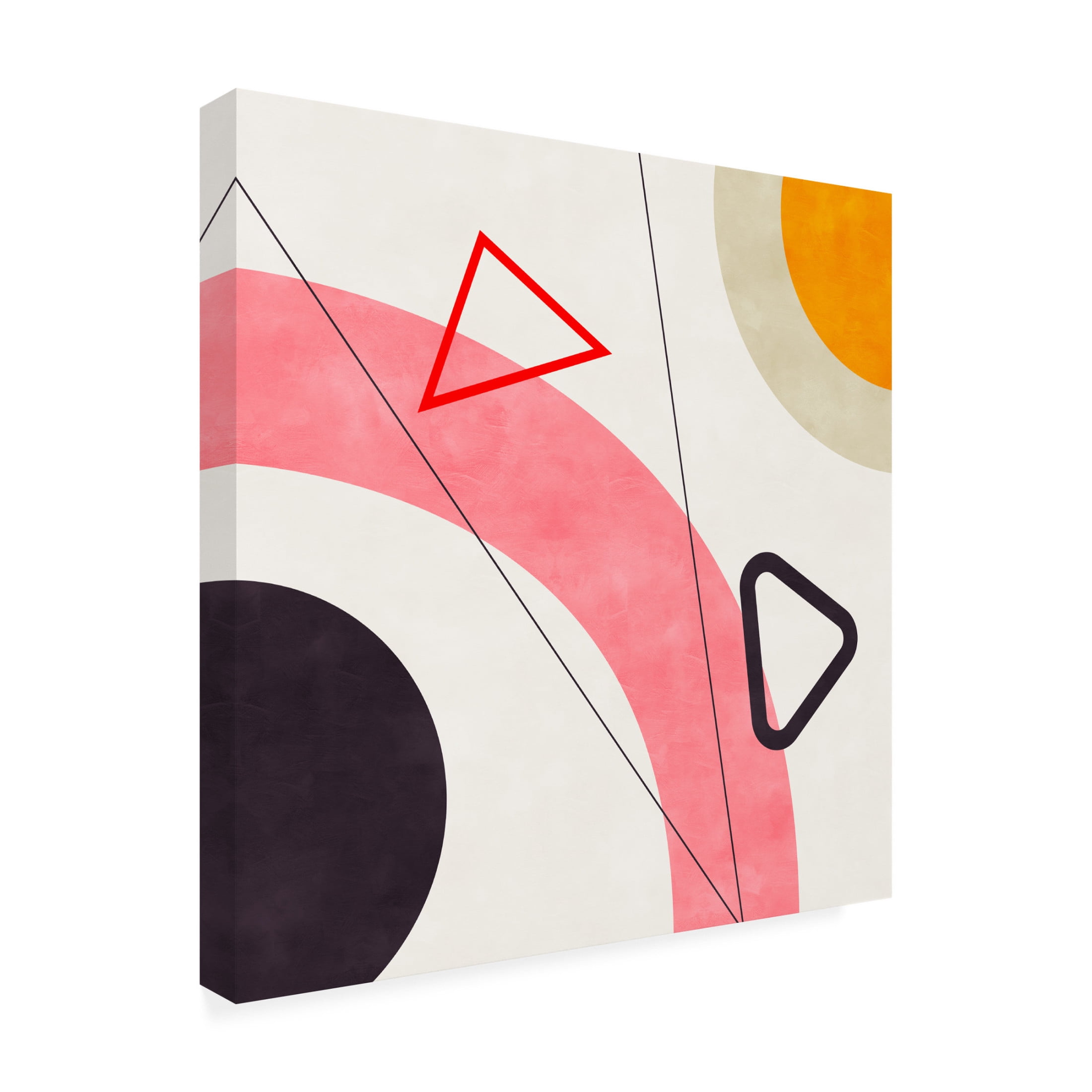 Trademark Fine Art Ana Rut Bre Mid Bauhaus Geometry 5 Canvas Wall Art