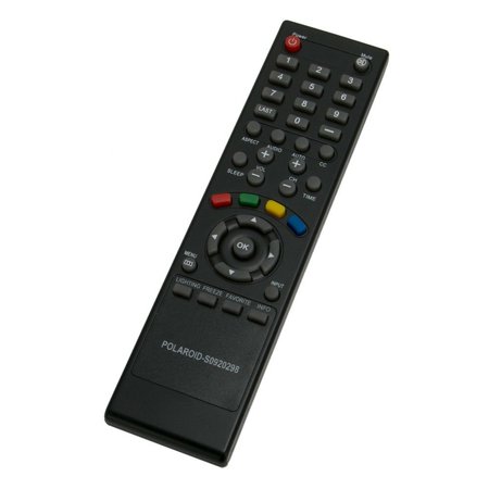 New Replacement S0920298 Remote Control for Polaroid LCD TV 1521-TLUB 1521TLUB