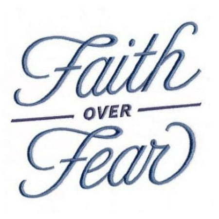 

Faith over fear Embroidery America Premium Flour Sack Towel