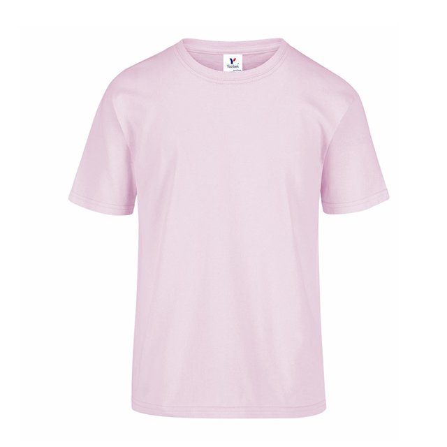 Playera Unisex para Jóvenes 100% Algodón Peso Completo de Cuello Redondo y Manga Corta
