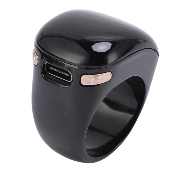 Contador De Anillo Inteligente, Contador De Dos Digital Tasbih Con 7 Canales De Conteo Y 3 Modos De Vibración, Tamaños Ajustables, Carga De Tipo C, Para El Seguimiento De La