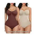 thumbnail image 1 of Gvmfive Women Tummy Control Body Shaper Slimming Waist Trainer Shapewear Bodysuit, 1 of 5