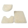 thumbnail image 4 of Transemion 1/2/3/5 3pieces Anti-slid Particles Rug Set Secure And for Slip-free Bathroom Mats For Beige 5PCS, 4 of 6