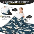 thumbnail image 3 of Pioneer Flower Floral Print Pattern Toddler Nap Mats for Kids Preschool,Sleeping Mat Bag or Kids,Toddler Sleeping Bag,Toddler Nap Mat or Daycare, 3 of 6