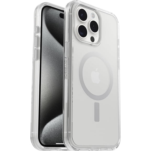 OtterBox iPhone 15 Pro Max Symmetry Series Clear Case For Magsafe