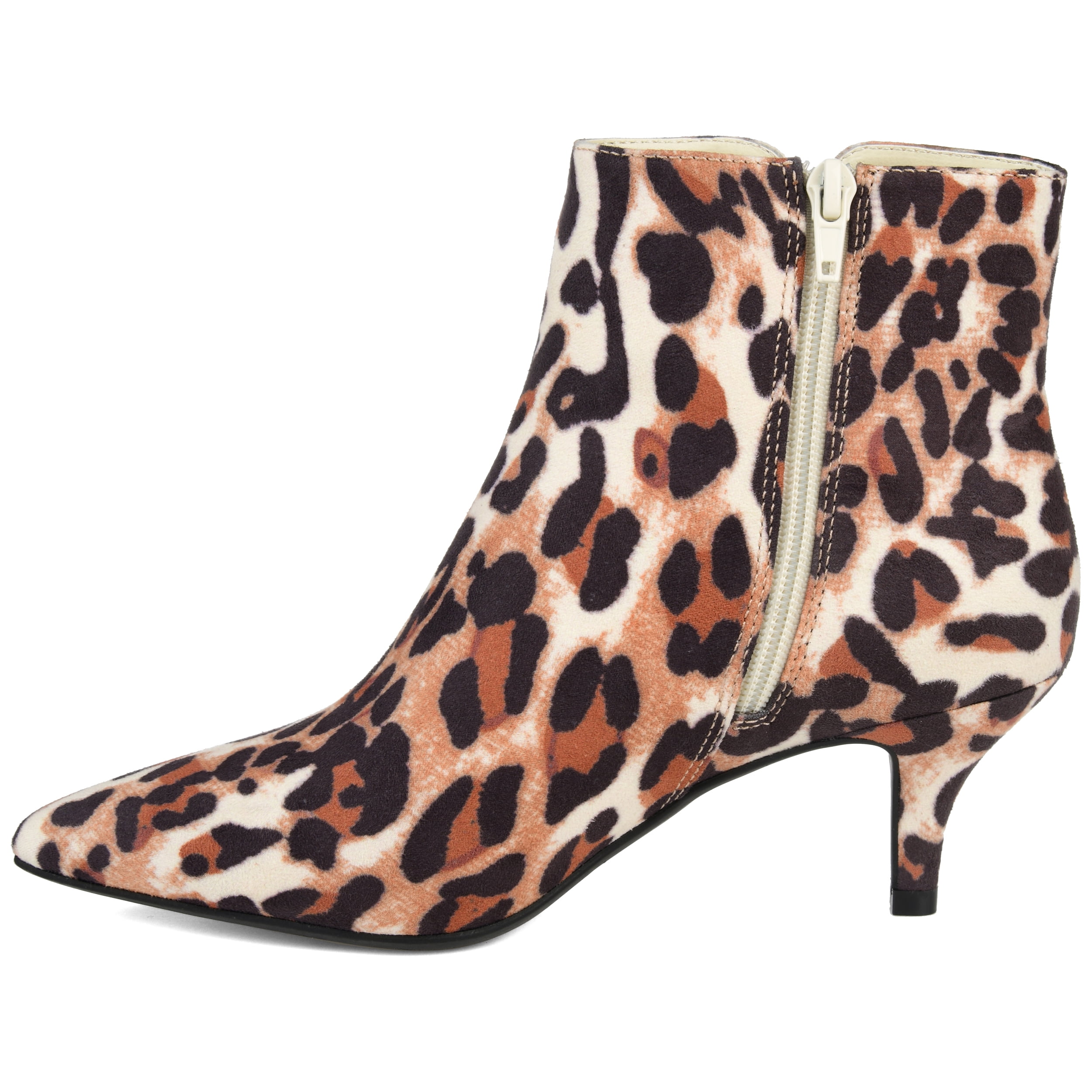 Journee Womens Isobel Inside Zip Stiletto Booties