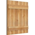 thumbnail image 2 of 26 7/8"W X 29"H Timbercraft Five 5 3/8" Boards Joined Board-N-Batten Shutters, Rough Sawn Western Red Cedar (Per Pair), 2 of 13