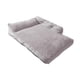 thumbnail image 4 of Cojín cálido para mascotas jinwen cama para gatos lavables suaves gris XL, 4 of 8