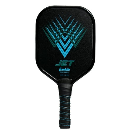 UPC 025725522156 product image for Franklin Sports Jet Pickleball Paddle - Aluminum 8mm Core Racket - Blue | upcitemdb.com
