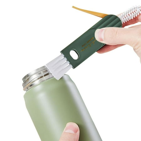 

Yungwalm Mini Bottle Brush3 In 1 Multifunctional Bottle Cleaning Brush Bottle Cap Crevice Cleaning Brush Set Bottle Cleaner Cup Cover Lid Groove Cleaner Home Kitchen Washing Tool remarkable