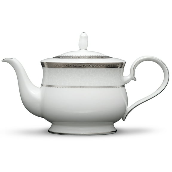 Noritake Odessa Platinum Teapot