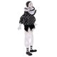 thumbnail image 1 of Muñeca de en apariencia de Lágrima de de 15 Pulgadas con Atuendos Blancos Y Negros, Muñeca Arlequín Divertida, Accesorios de ,, 1 of 8