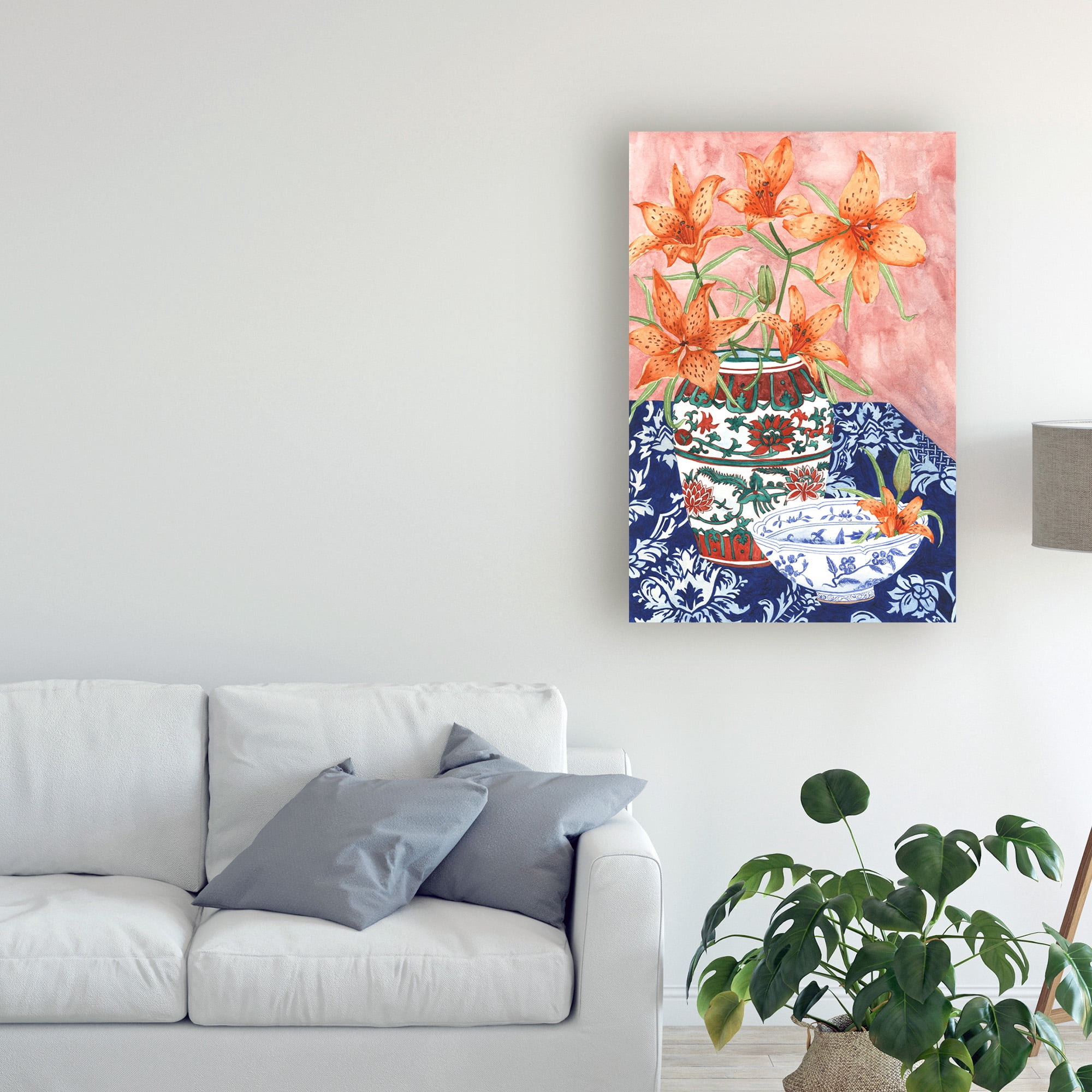 Trademark Fine Art 'Elegant Arrangement III' Canvas Art by Melissa Wang