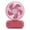 Pink, variant on USB Rechargeable Mini Pocket Fan,Portable Desktop Fan