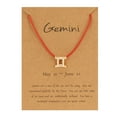 thumbnail image 1 of Collar Colgante onlyliua de Aleación de Cuerda Nailon con Doce Tarjetas de papel regalo festivo, 1 of 1