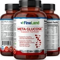 thumbnail image 4 of Fineland Vitamins META GLUCOSE Support Formula Adult Vegan 60 Count, 4 of 5