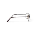 thumbnail image 5 of Via Milano Men's Kyle Square Prescription Eyeglasses with Case, Brown, 5 of 6