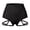 Black, variant on QHFBli Women's Booty Shorts with Garters High Waisted Workout Pole Dance Yoga Hot Pants Active Lifting Sports Leggings Black XL