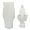 thumbnail image 1 of veasfak Modèle de Bougie en Silicone Mary DIY Holy Mother Plâtre Époxy B, 1 of 8