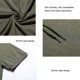 thumbnail image 5 of Guardurnaity Sudadera con capucha de algodón para hombre Sudadera con capucha absorbente de sudor Sudadera con capucha de algodón para calentar el Camisetas Verde L, 5 of 6