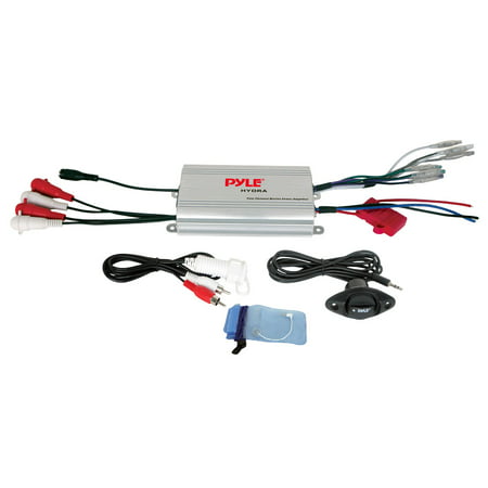 Pyle PLMRMP3A - 4 Channel Waterproof MP3/ Ipod Marine Power