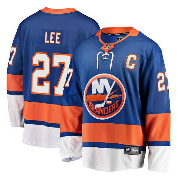 Men's Fanatics Anders Lee Royal New York Islanders Breakaway Jersey