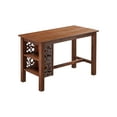 thumbnail image 6 of Boraam Brittany 3pc Rectangular Dining Room Table Set - Chestnut Wire-Brush, 6 of 18