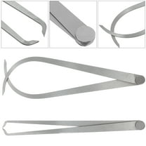 HEANUJJ 2-Piece Steel Caliper Set for Pottery Crafting and Precision Measuring Tools