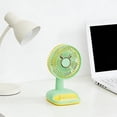 thumbnail image 5 of Rewenti Candy Color Mini Desktop Fan Usb Rechargeable, Small Desk Fan for office Home Summer Cooling Gift, 5 of 5