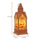 thumbnail image 4 of Luces de Viento para Navidad, Luces LED Imitación, Decoración de Hogar para Celebraciones, Luces de Noche, Luces de Estilo Castillo, Artículos para Fiestas, Decoraciones de Escritorio, Estilo C, 4 of 5