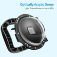thumbnail image 4 of SHOOT XTGP559 Camera Dual Handle Dome Port Waterproof Case Camera Protective Case 45m Waterproof 180°, 4 of 8