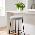 thumbnail image 6 of 1Pc Round Bar Stool Covers, 14-18 Inch Elastic Bar Stool Cushion Cover, Washable Stool Cushion Slipcover for Round Chair, 6 of 6