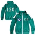 thumbnail image 2 of Squid Game 2 Player Cosplay Costume Tracksuit Complete Clothing Set, 2 of 5