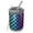 Rainbow Checkered Pattern, variant on 12oz Coffee Tumblers Rainbow Checkered Pattern Stainless Steel Vacuum Insulated Travel Tumbler Coffee Cups Mug with Lid and Straw with Cleaning Brush for Cold & Hot Drinks