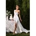 thumbnail image 1 of Vestido bellabarnetten Karmen de encaje sin mangas con un solo hombro, 1 of 8
